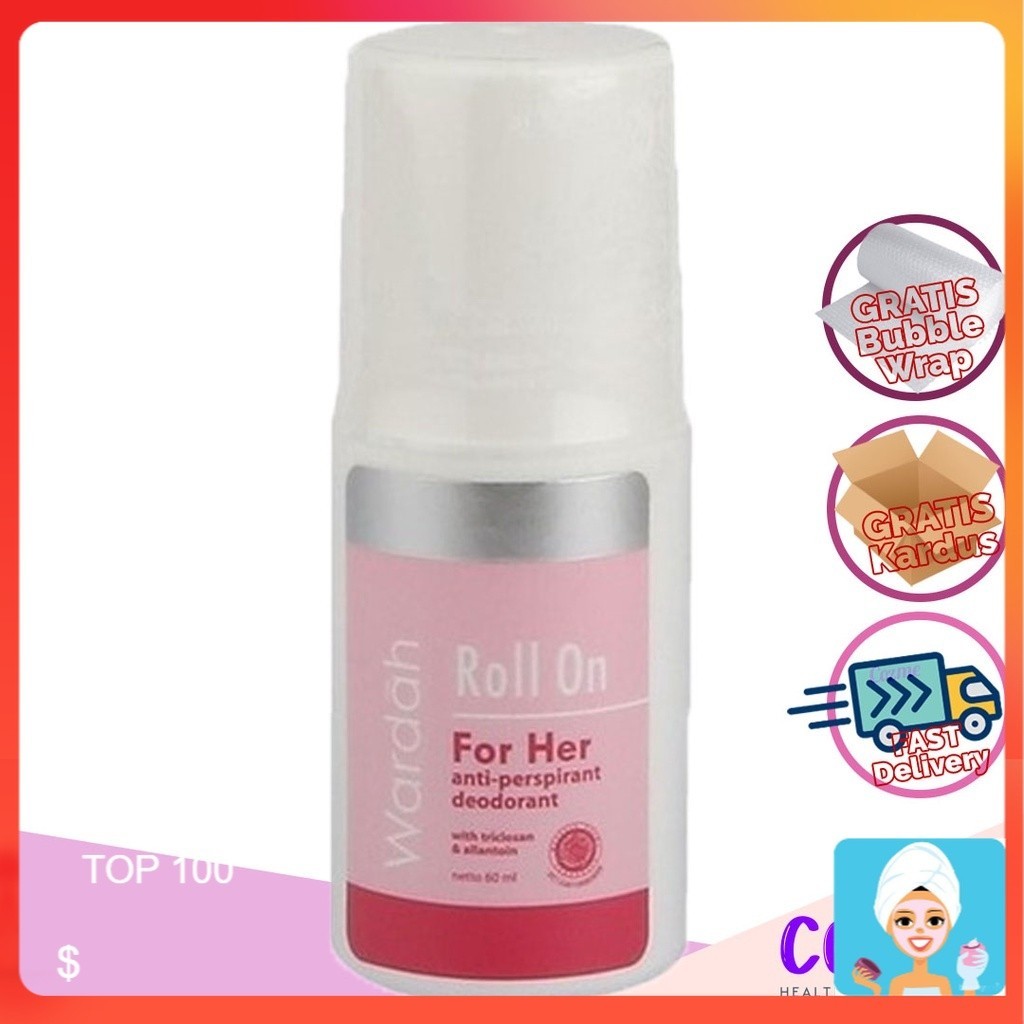 [ML] WARDAH ROLL ON FOR HER DEODORANT