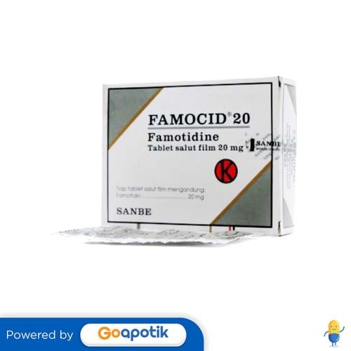 Famocid 20 Mg Box 30 Tablet