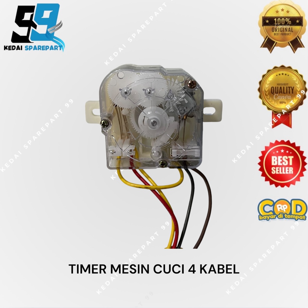 TIMER WASH - TIMER PENCUCI 4 KABEL MESIN CUCI 2 TABUNG
