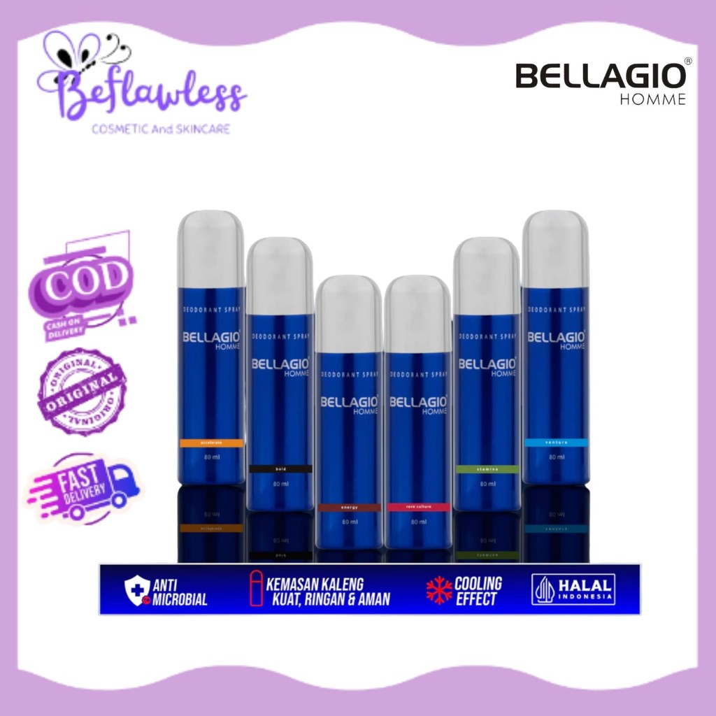 BELLAGIO DEODORANT SPRAY 80ml/175ml
