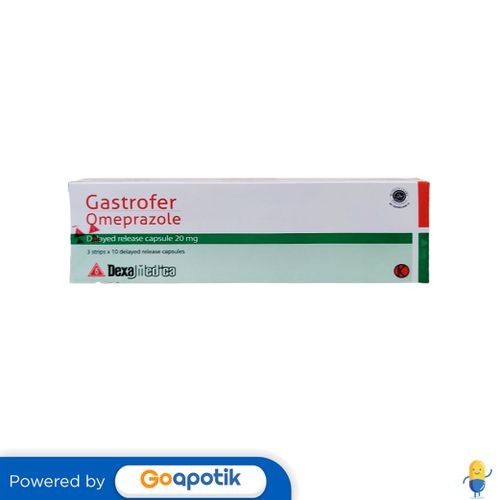 Gastrofer 20 Mg Box 30 Kapsul