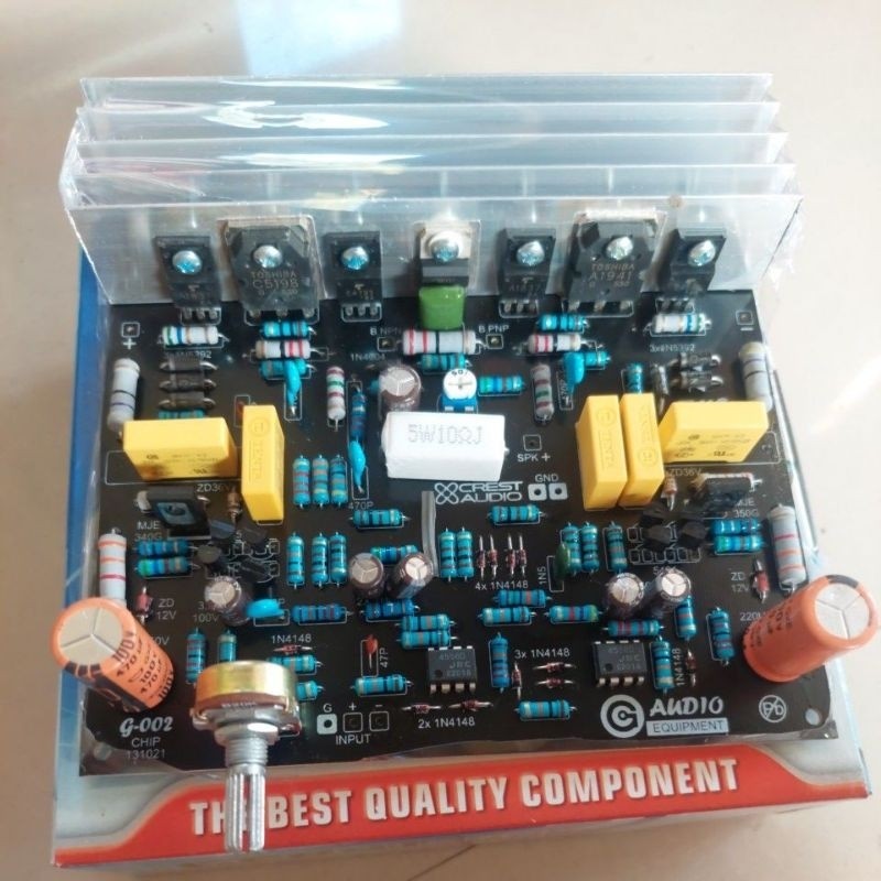 Kit Driver Crest Audio driver krest komponen Original