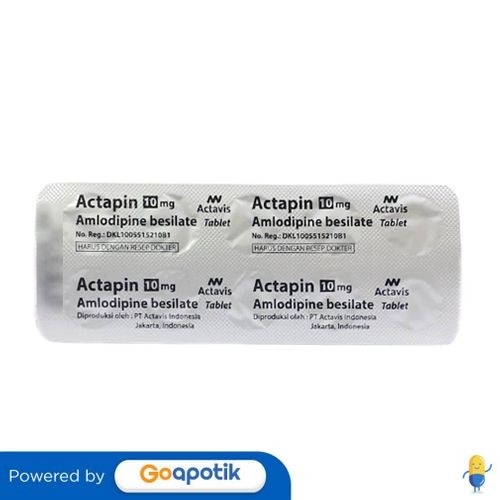Actapin 10 Mg Strip 10 Tablet