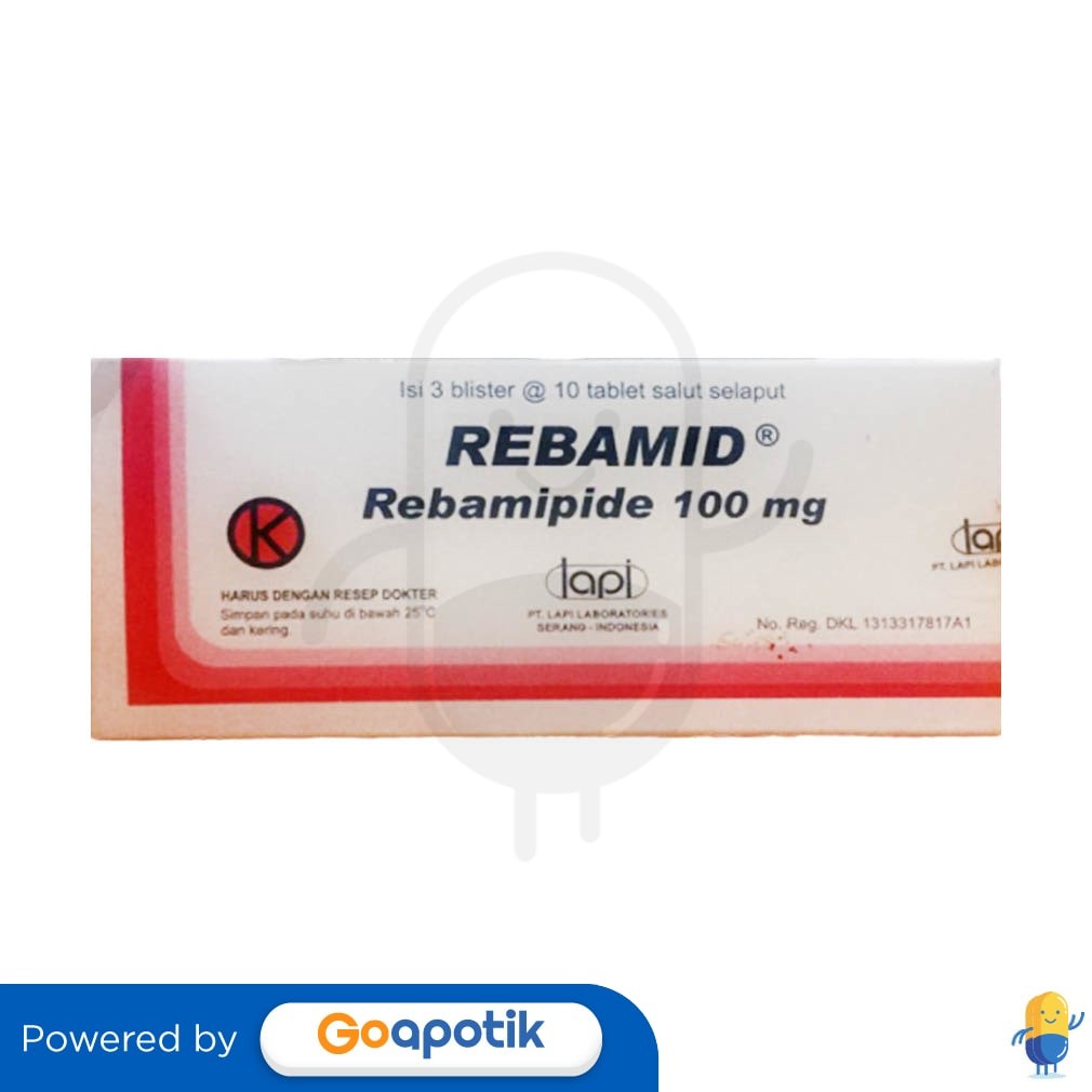 Rebamid 100 Mg Box 30 Tablet