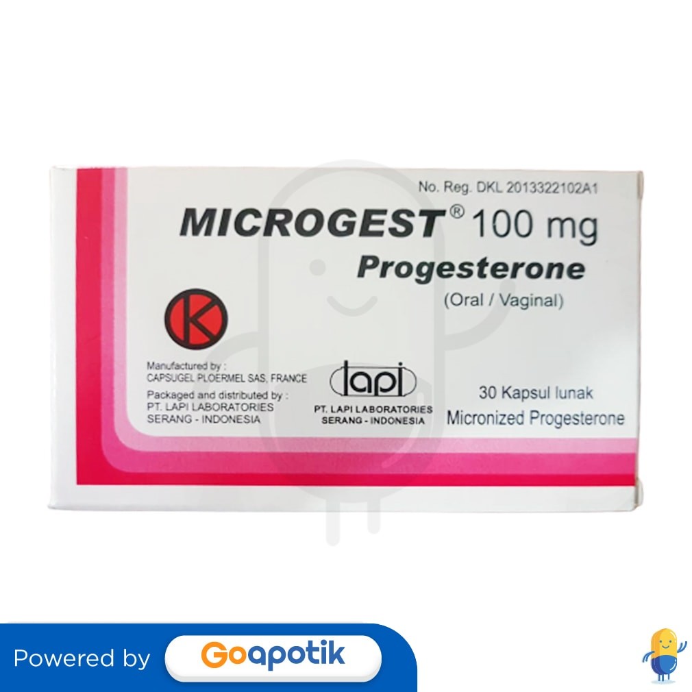 Microgest 100 Mg Box 30 Kapsul