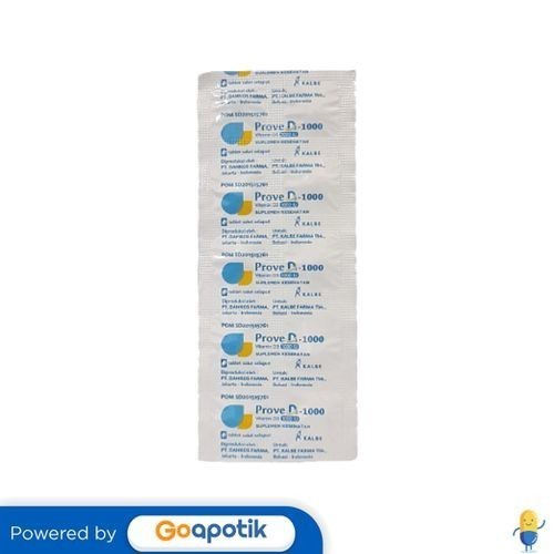 Prove D3 1000 Iu Strip 10 Tablet