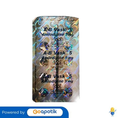 A-B Vask 5 Mg Strip 10 Tablet