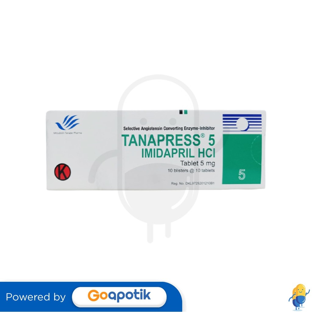 Tanapress 5 Mg Box 100 Tablet