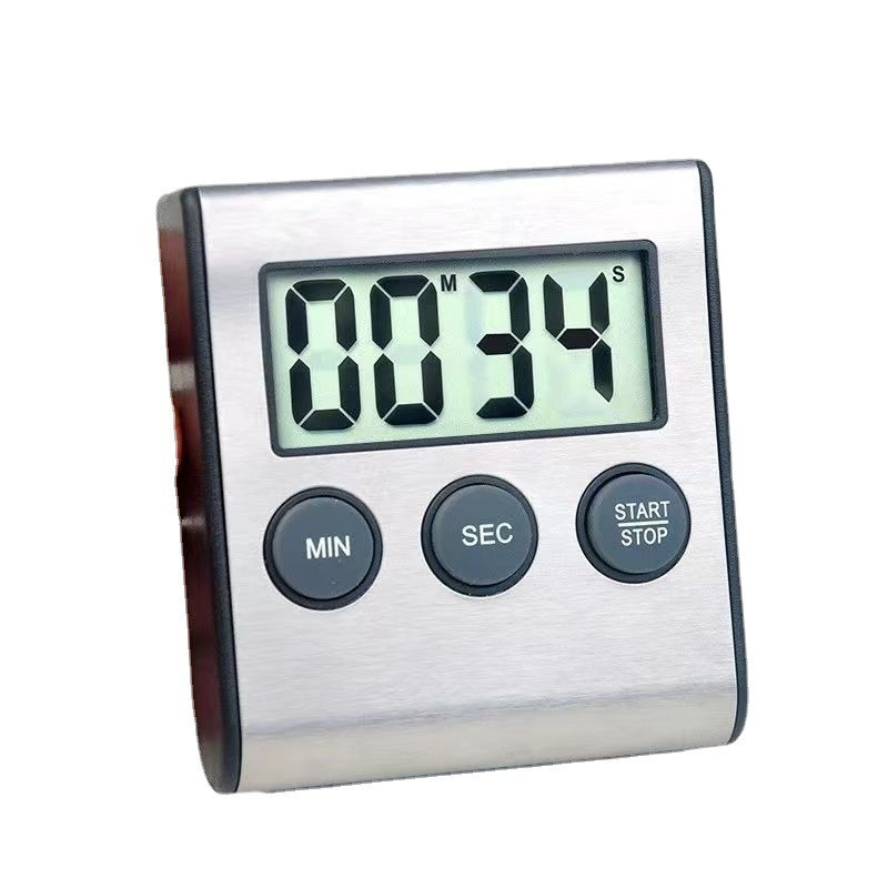 Timer Masak Bunyi Alarm Dapur Stainless Countdown Timer Timer Digital Kitchen Timer Belajar Timer