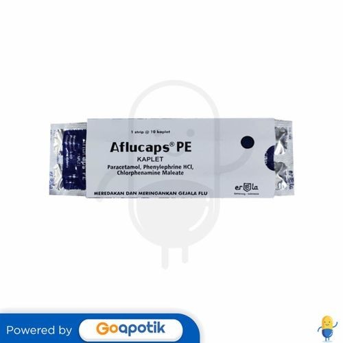 Aflucap Pe Strip 10 Kaplet