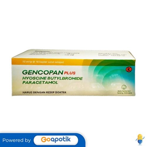 Gencopan Plus Box 100 Tablet