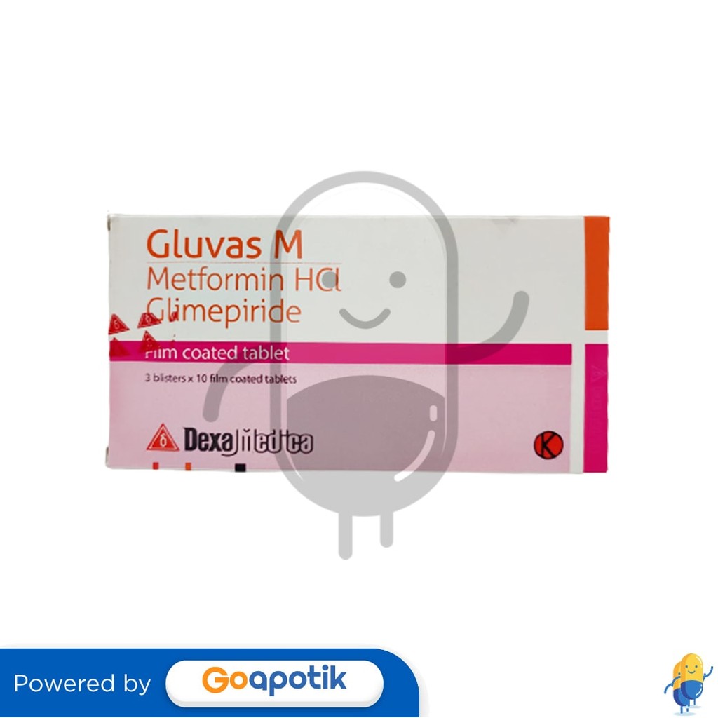 Gluvas M 2/500 Mg Box 30 Tablet