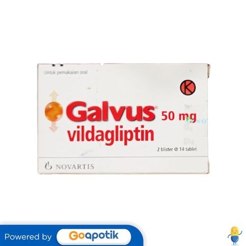 Galvus 50 Mg Box 28 Tablet