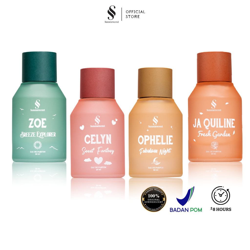 Parfume Summerscent 50ml Eau De Perfume