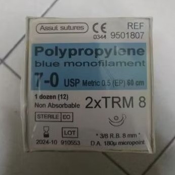 Polypropylene 7/0 2xTRM 8