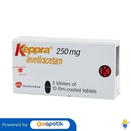 Keppra 250 Mg Box 30 Tablet