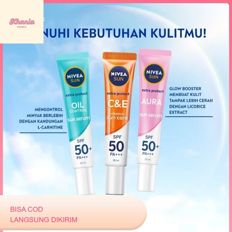 nivea sunscreen Spf50++ with super Vit-C & E