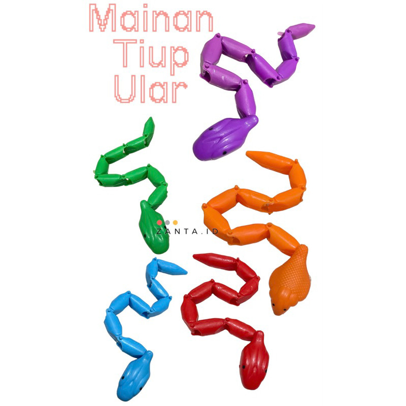 Mainan terapi wicara Tiup Ular