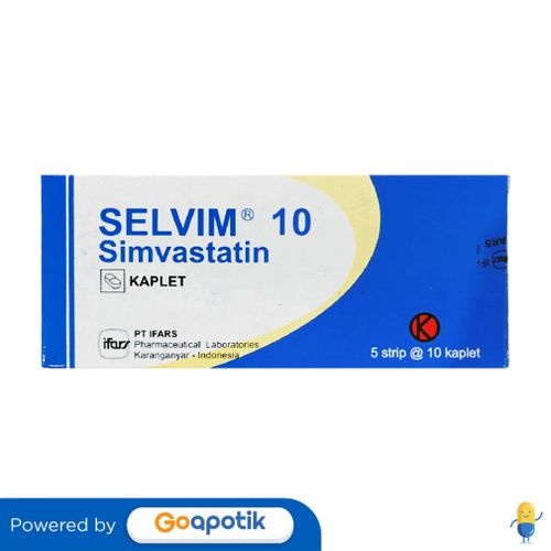 Selvim 10 Mg Box 50 Kaplet