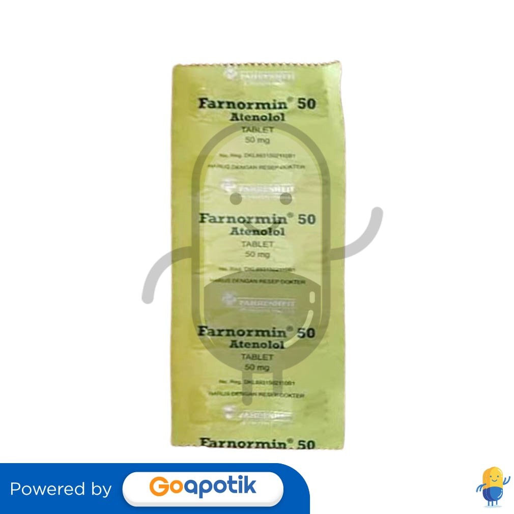 Farnormin 50 Mg Strip 10 Tablet