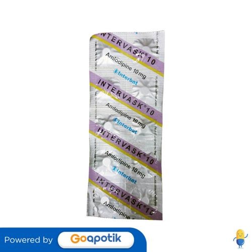 Intervask 10 Mg Strip 10 Tablet