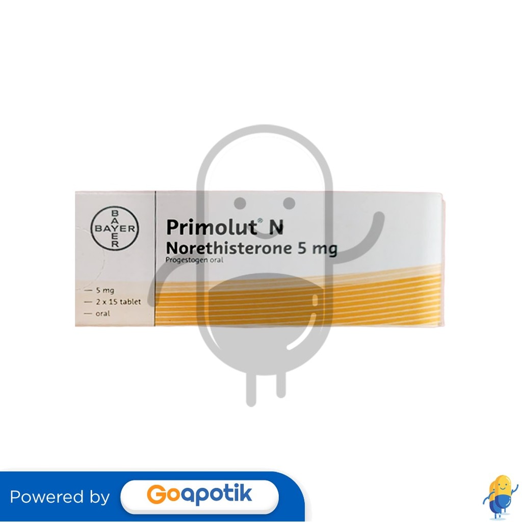 Primolut N 5 Mg Box 30 Tablet