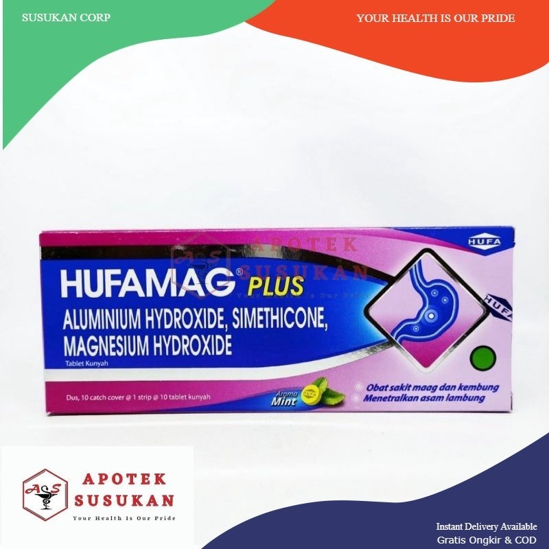 Hufamag Plus Strip isi 10 Tablet
