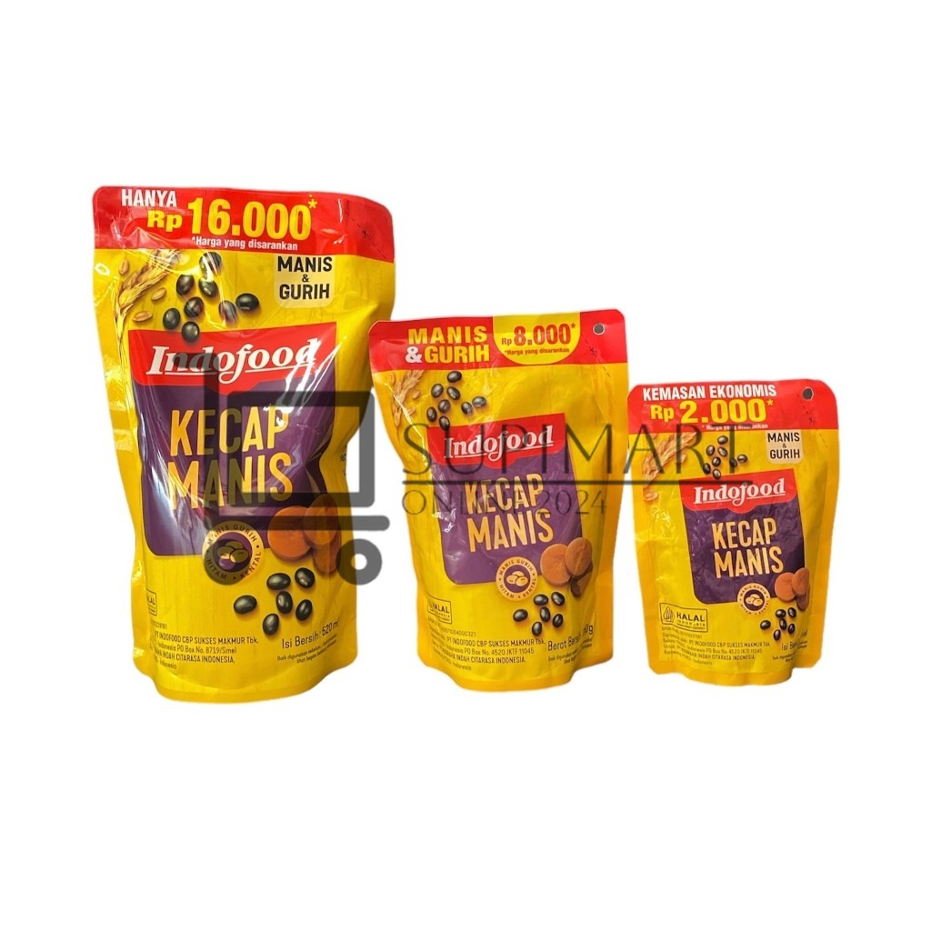 Indofood Kecap Manis Refill 77gr