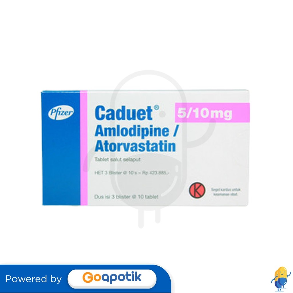 Caduet 5/10 Mg Box 30 Tablet