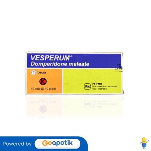 Vesperum 10 Mg Box 100 Tablet