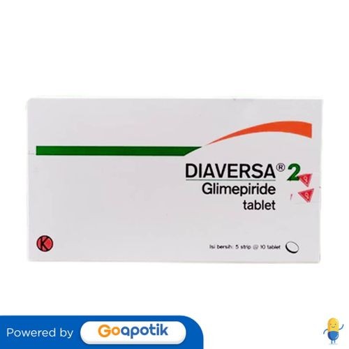 Diaversa 2 Mg Box 50 Tablet