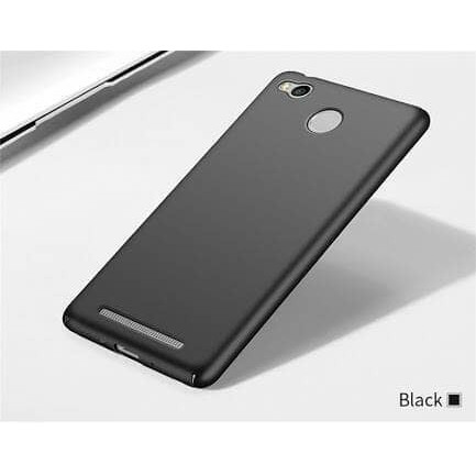 CASE XIAOMI REDMI 3S / REDMI 3 PRO SOFT CASE SLIM MATTE BLACK DOFF SOLID