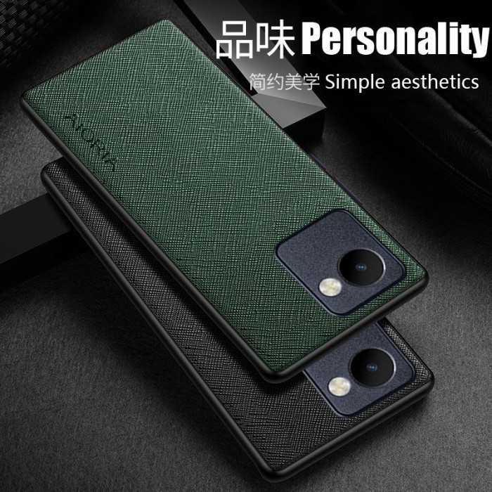 Feel Leather Case for REALME C30S Casing Softcase + Hardcase
