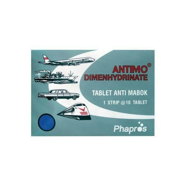 Antimo Dewasa Tablet 1 Strip Termurah