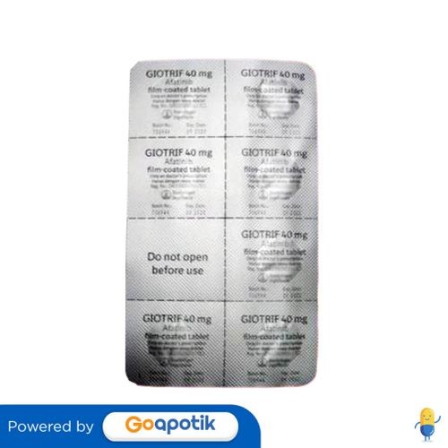 Giotrif 40 Mg Strip 7 Tablet