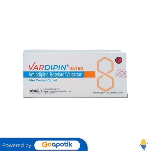 Vardipin 10/160 Mg Box 28 Kaplet