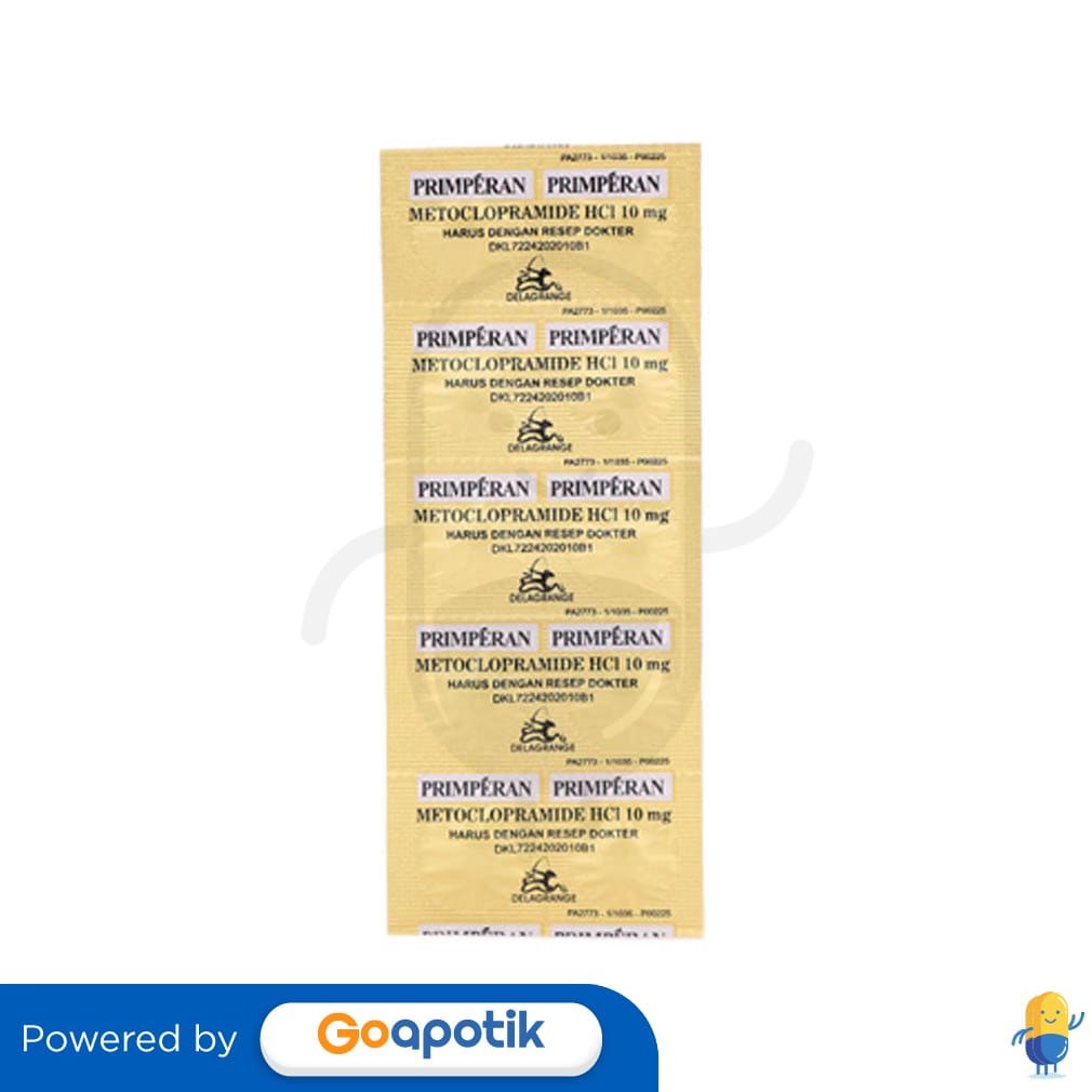 Primperan 10 Mg Strip 10 Tablet