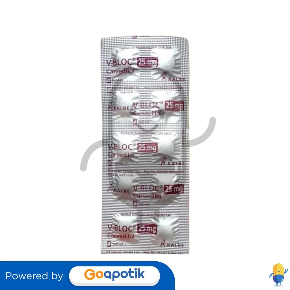 V Bloc 25 Mg Strip 10 Tablet