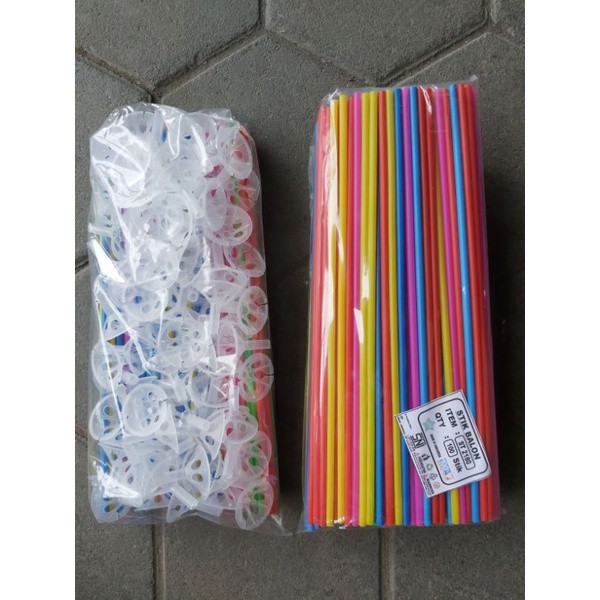 STIK BALON ISI 100PCS