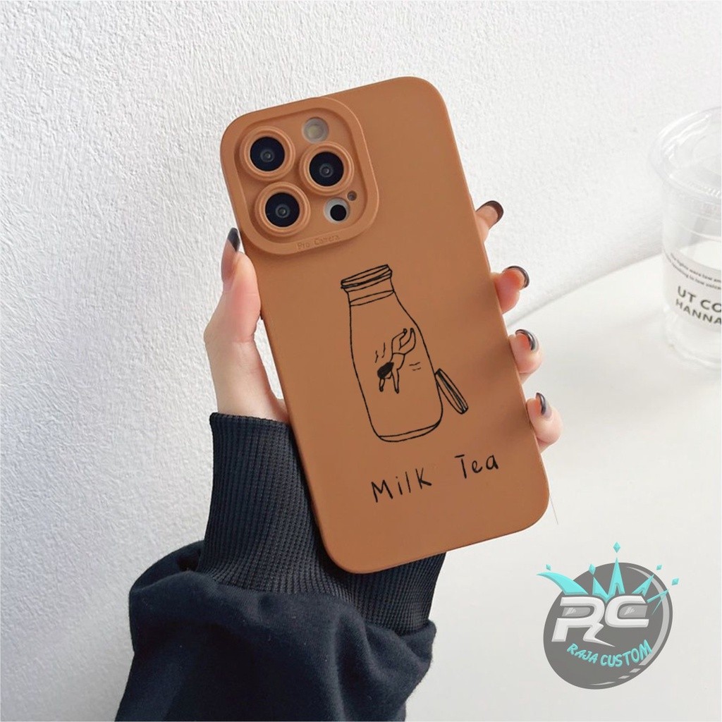 SOFTCASE PROCAMERA CUSTOM MILK TEA FOR ALL TYPE RJ6781