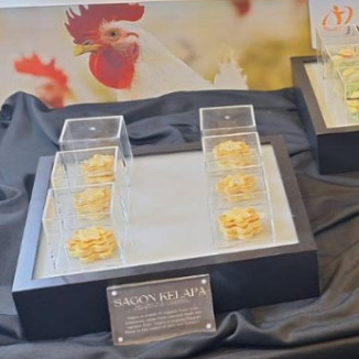 Custom Nampan display makanan MD