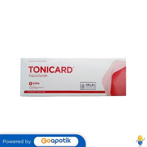 Tonicard Box Isi 100 Tablet