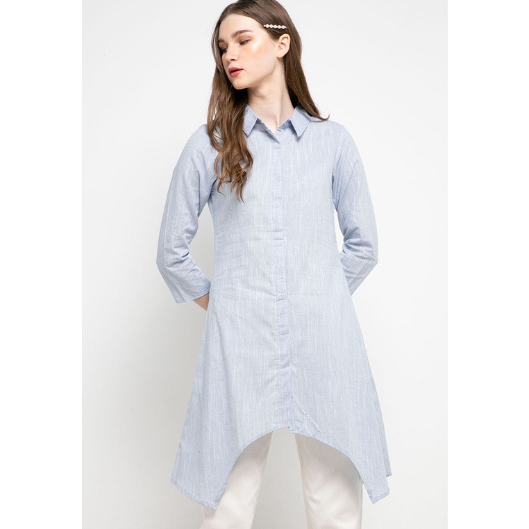 Poe Blouse In Blue