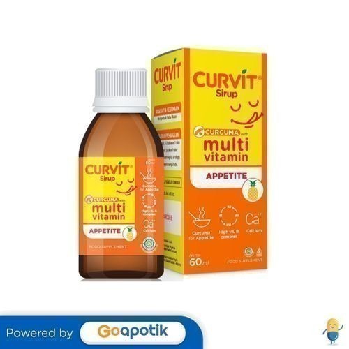 Curvit Syrup Isi 60 Ml Botol