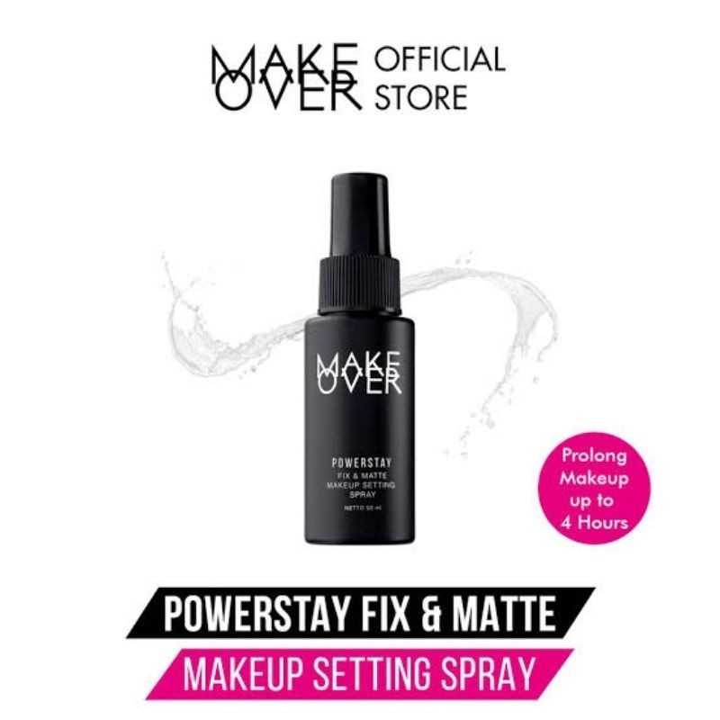 MAKE OVER POWERSTAY FIX & MATTE MAKEUP SETTING SPRAY