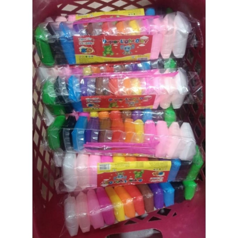 SLIME CLAY ISI 12PCS