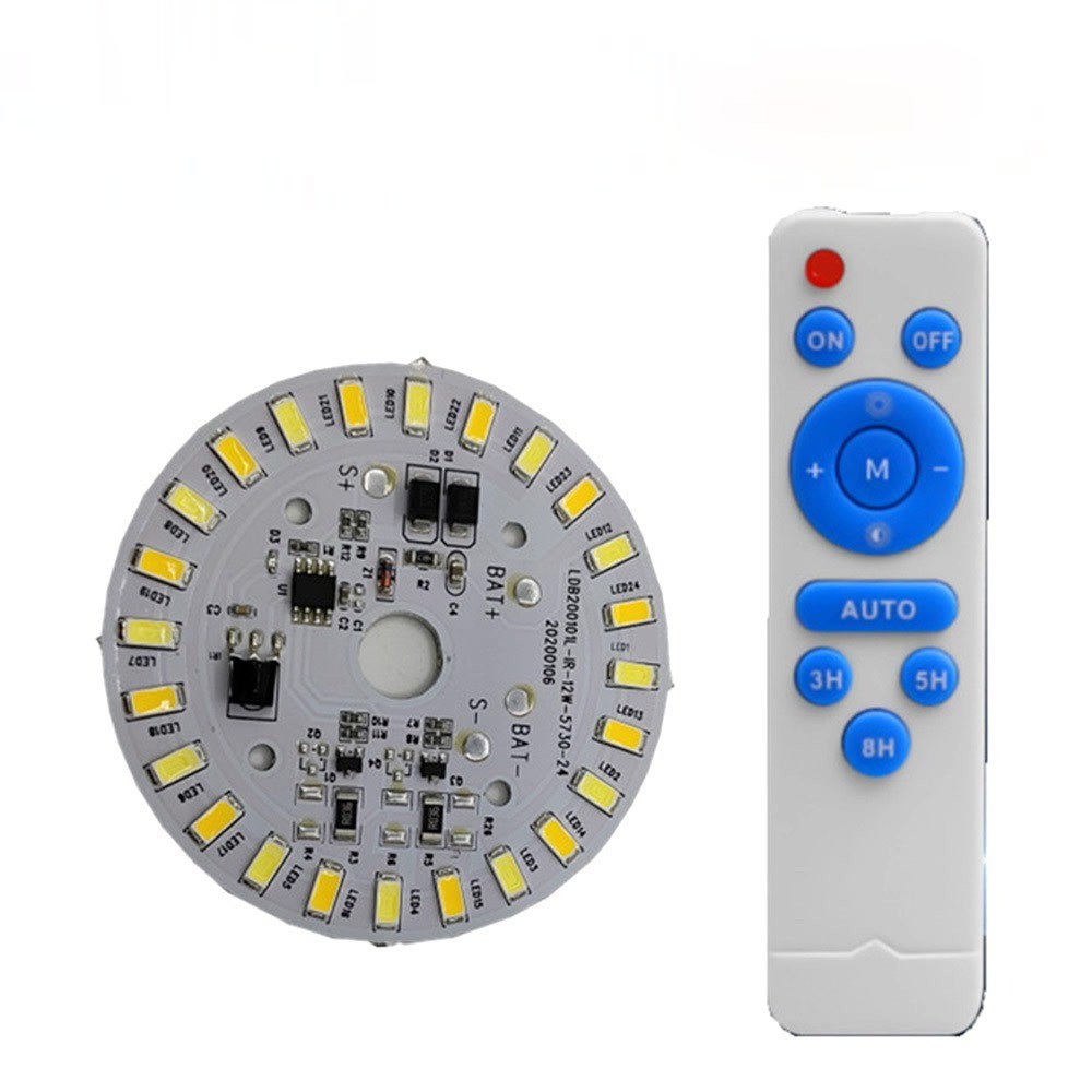 Ceiling Light Replacement Led Module 3.2V 3.7V Led Panel Light Board Dimmable With Remote Control 12W Ceiling Lamps
