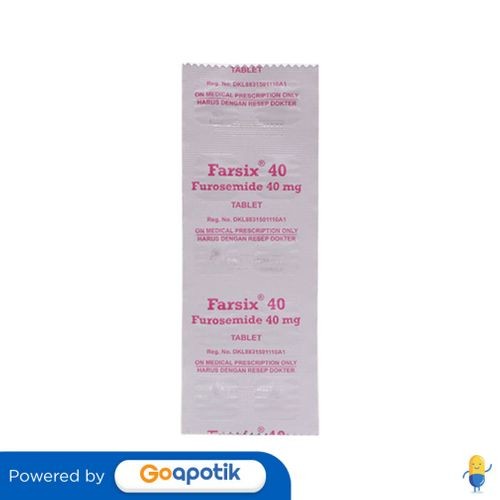 Farsix 40 Mg Strip 10 Tablet
