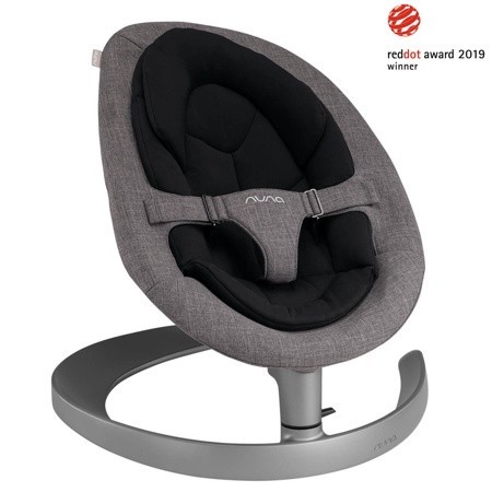 Nuna Leaf Grow Charcoal Include Toybar