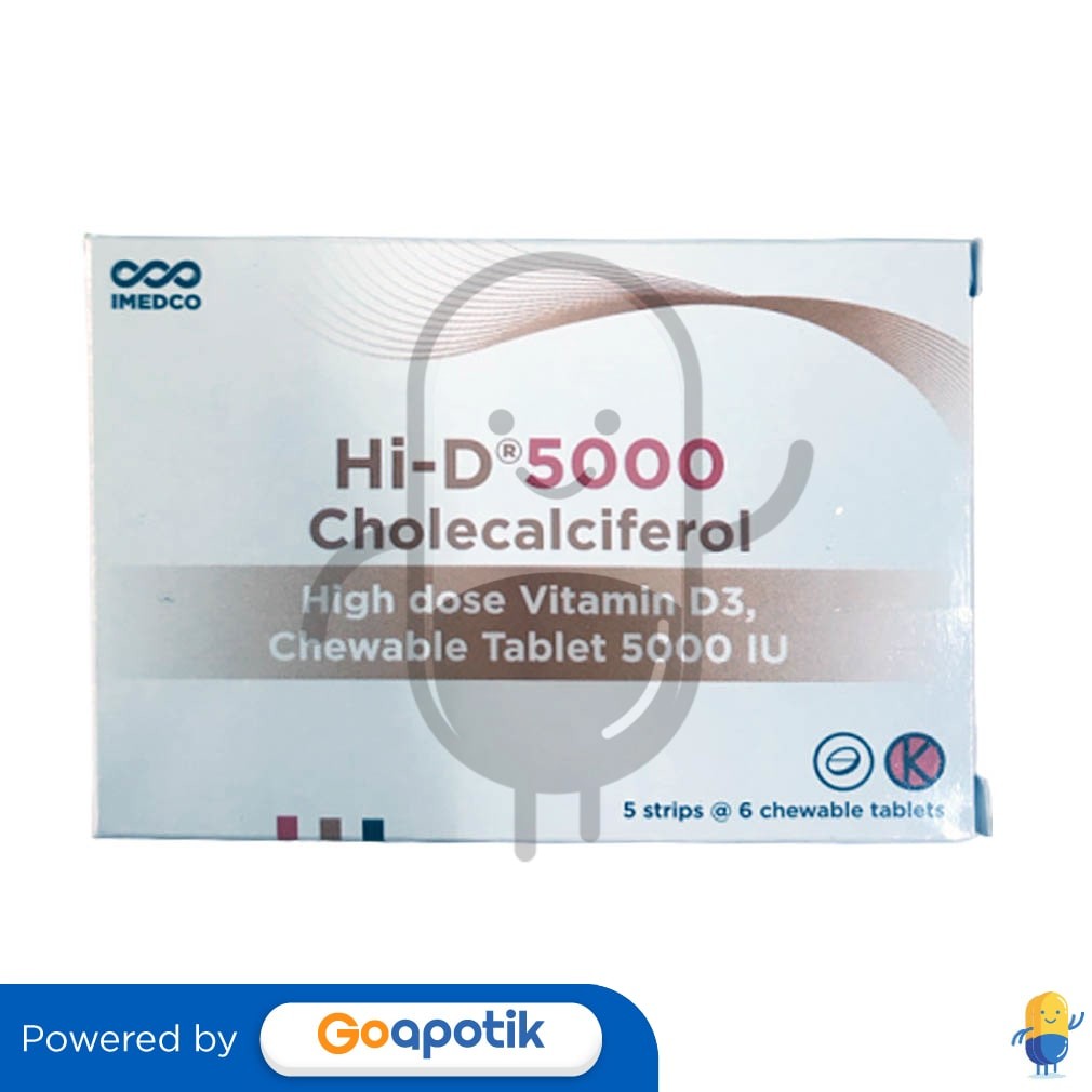 Hi-D 5000 Iu Box 30 Tablet